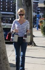 JANUARY JONES in in Tight Jeans Out in West Hollywood