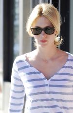 JANUARY JONES in in Tight Jeans Out in West Hollywood