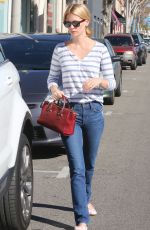 JANUARY JONES in in Tight Jeans Out in West Hollywood
