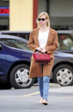 JANUARY JONES Out and About  in Los Feliz