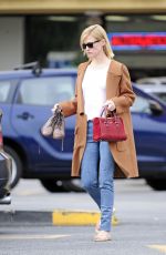 JANUARY JONES Out and About  in Los Feliz