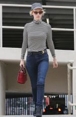 JANUARY JONES Out Shopping in Los Angeles