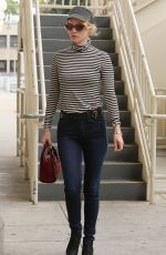 JANUARY JONES Out Shopping in Los Angeles
