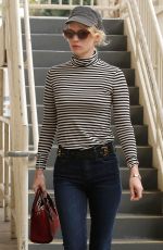 JANUARY JONES Out Shopping in Los Angeles