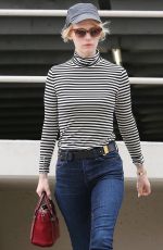JANUARY JONES Out Shopping in Los Angeles