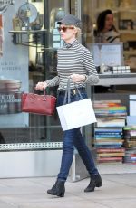 JANUARY JONES Out Shopping in Los Angeles