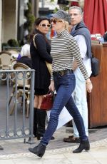 JANUARY JONES Out Shopping in Los Angeles