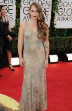 JEMIMA KIRKE at 71st Annual Golden Globe Awards