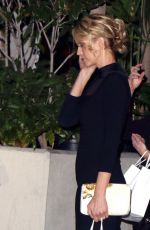 JENNA ELFMAN Leaves Chateau Marmont in West Hollywood