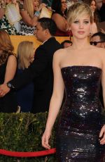 JENNIFER LAWRENCE at 2014 SAG Awards in Los Angeles