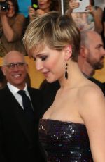 JENNIFER LAWRENCE at 2014 SAG Awards in Los Angeles