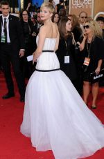 JENNIFER LAWRENCE at 71st Annual Golden Globe Awards