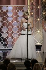 JENNIFER LAWRENCE at 71st Annual Golden Globe Awards