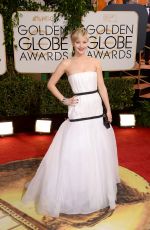 JENNIFER LAWRENCE at 71st Annual Golden Globe Awards