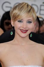 JENNIFER LAWRENCE at 71st Annual Golden Globe Awards