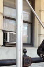 JENNIFER LOPEZ Walks in Central Park in New York