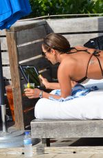 JENNIFER NICOLE LEE in a Bikini at a Pool in Miami