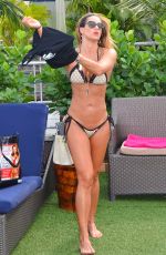 JENNIFER NICOLE LEE in a Bikini at a Pool in Miami