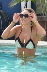 JENNIFER NICOLE LEE in a Bikini at a Pool in Miami
