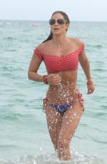 JENNIFER NICOLE LEE in Bikini at a Beach and Pool in Miami