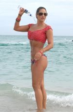 JENNIFER NICOLE LEE in Bikini at a Beach and Pool in Miami