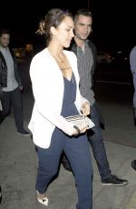 JESSICA ALBA Leaves Chateau Marmont in Hollywood