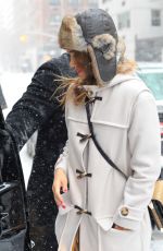 JESSICA ALBA Leaves Her Hotel in Manhattan