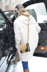 JESSICA ALBA Leaves Her Hotel in Manhattan