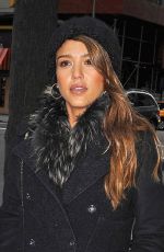 JESSICA ALBA Out and About in New York