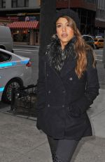 JESSICA ALBA Out and About in New York