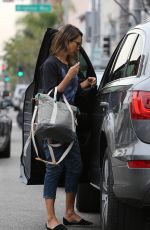 JESSICA ALBA Running Errands in Los Angeles