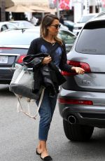 JESSICA ALBA Running Errands in Los Angeles