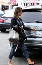 JESSICA ALBA Running Errands in Los Angeles