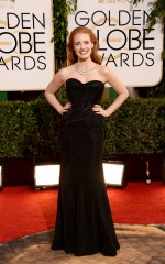 Jessica Chastain in Givenchy and Bulgari