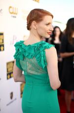 JESSICA CHASTAIN at Critic’s Choice Awards in Santa Monica