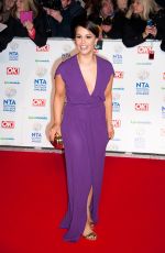 JESSICA FOX at 2014 National Television Awards in London