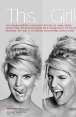 JESSICA SIMPSON in Redbook magazine, February 2014 Issue
