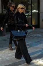 JESSICA SIMPSON leaves Her Hotel in New York