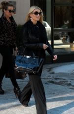 JESSICA SIMPSON leaves Her Hotel in New York