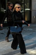 JESSICA SIMPSON leaves Her Hotel in New York