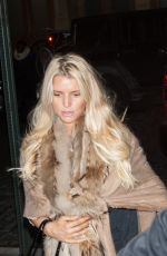 JESSICA SIMSON Out and About in New York