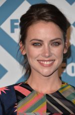 JESSICA STROUP at 2014 FOX All-star Party in Pasadena