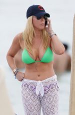 JILL MARTIN in Bikini at a Beach in Miami