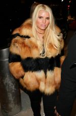 jJESSICA SIMPSON in Coar at JFK Airport in New York