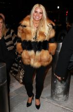 jJESSICA SIMPSON in Coar at JFK Airport in New York
