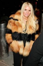 jJESSICA SIMPSON in Coar at JFK Airport in New York