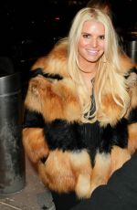 jJESSICA SIMPSON in Coar at JFK Airport in New York