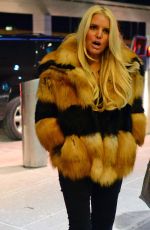 jJESSICA SIMPSON in Coar at JFK Airport in New York