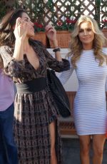 JOANNA KRUPA and JOYCE GIRAUD at Il Pastaio in Beverly Hills