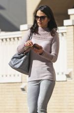 JORDANA BREWSTER in Skinny Jeans Out in Beverly Hills
